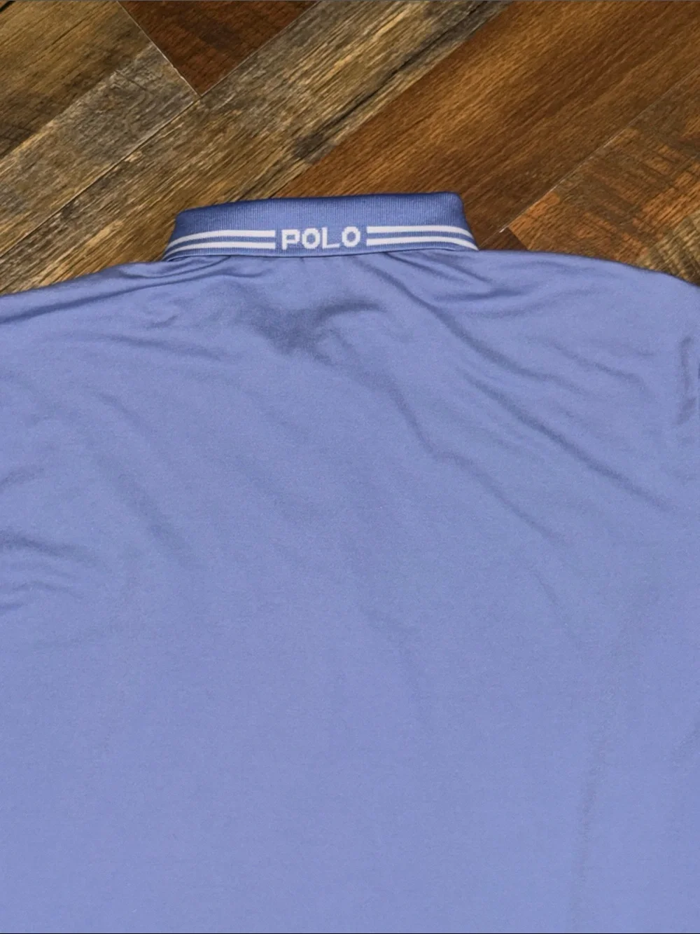 Polo Golf Ralph Lauren Performance Polo Shirt AJGA Blue Large
